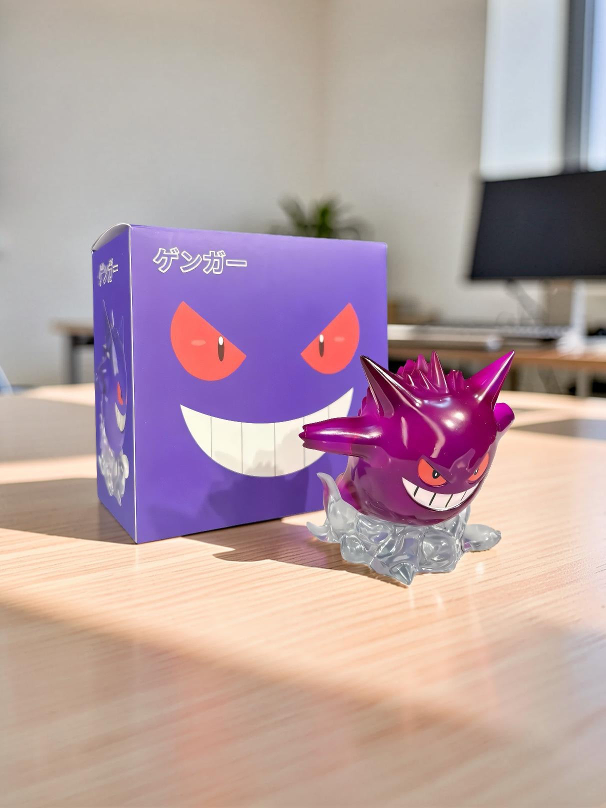 Figura de Gengar con base 8 cm