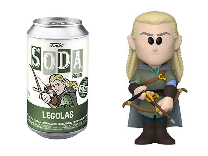 Figura sellada Funko Vinyl Soda: Legolas (Posibilidad de Chase)