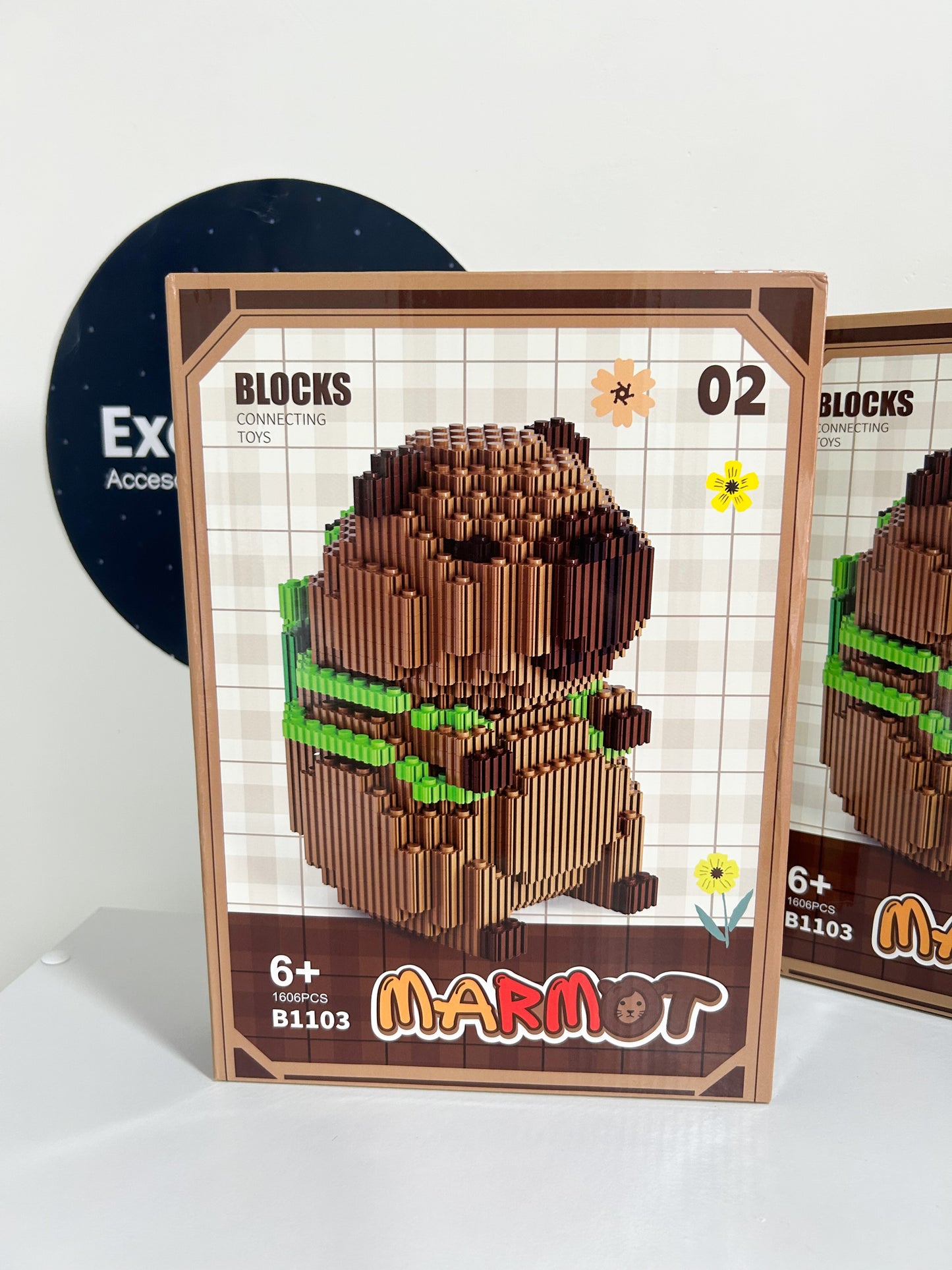 Set de bloques para armar Capibara 1606 pcs