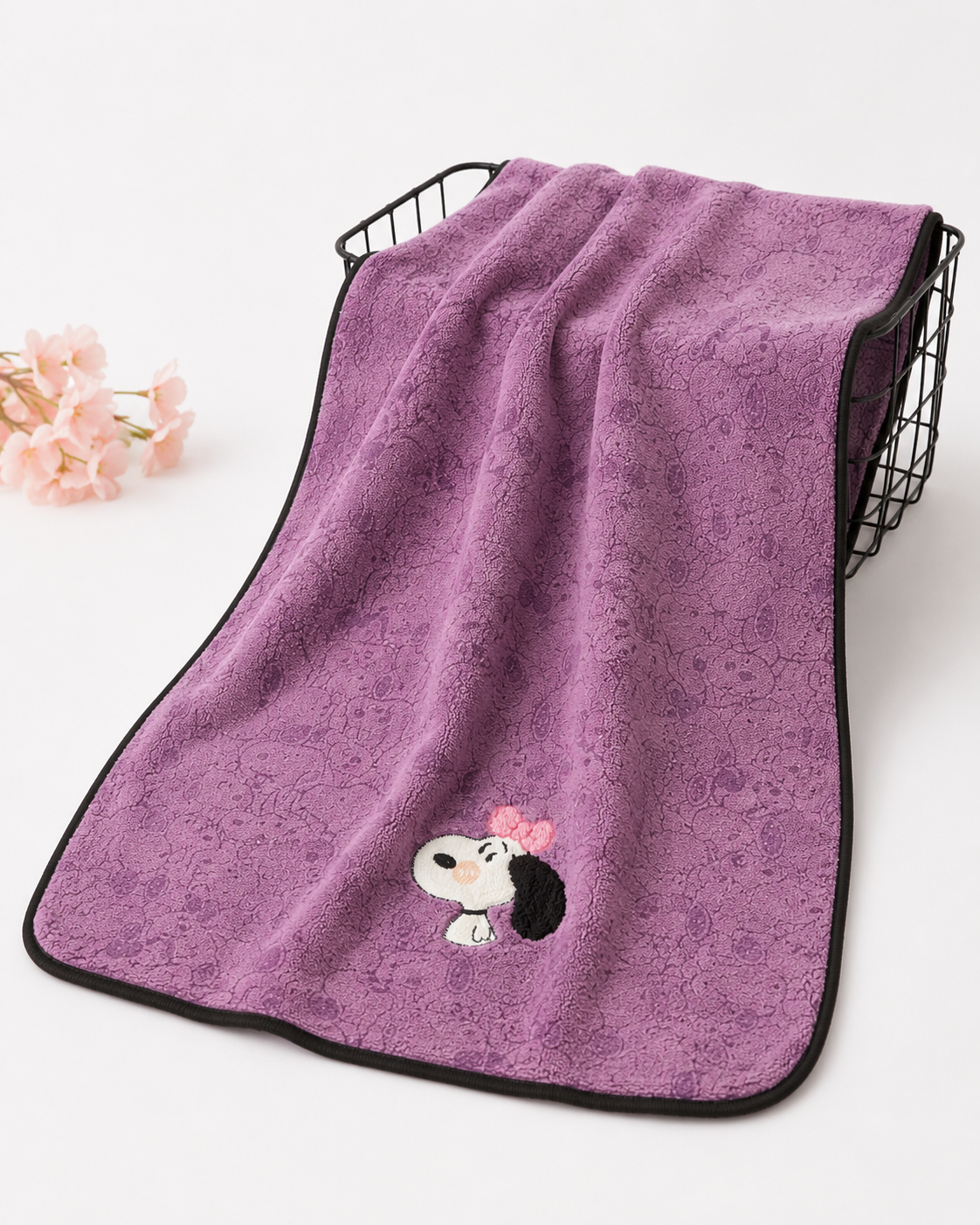 Toalla para baño de Snoopy