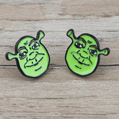 Aretes de Shrek