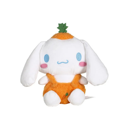 Peluche Cinnamoroll traje de zanahoria 30 cm