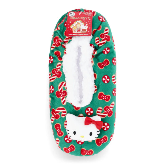 Pantuflas tipo media Hello Kitty originales Unitalla 36-39