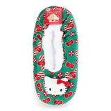 Pantuflas tipo media Hello Kitty originales Unitalla 36-39