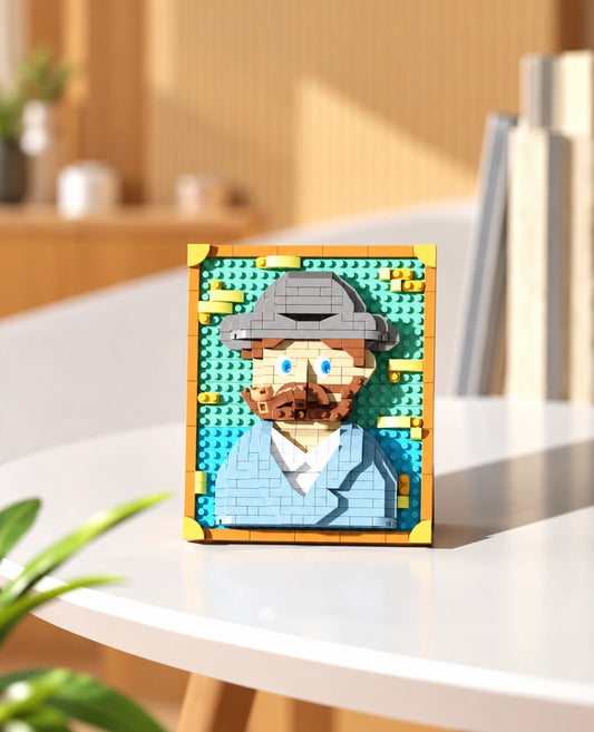 Bloques para armar Vincent van Gogh 9 x 6 x 11 cm