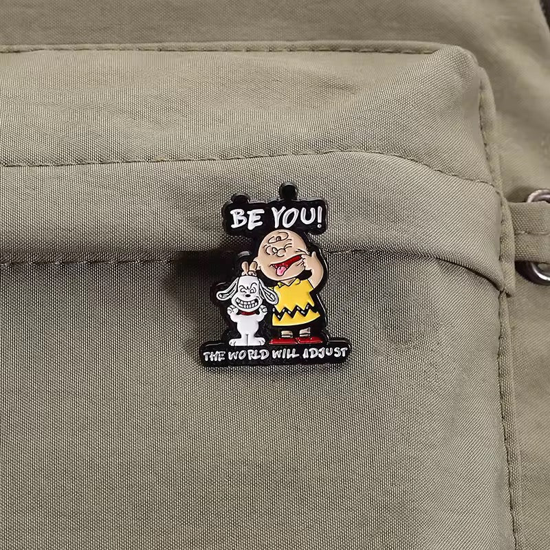 Pin Snoopy y Charlie Brown