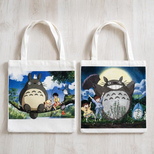 Tote bag Totoro 36 x 34 cm