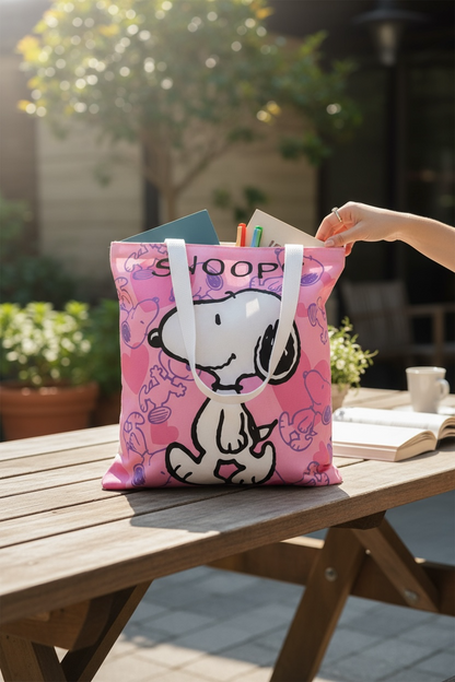 Tote bag de Snoopy 32 x 37 cm