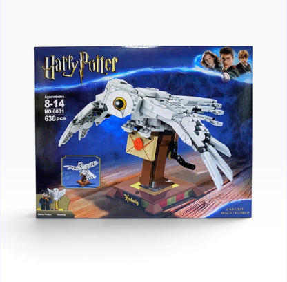Set de bloques para armar de Harry Potter Hedwig 630 pcs