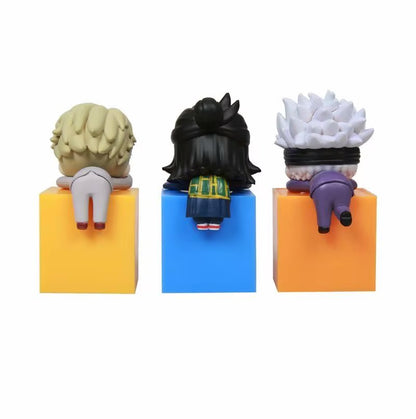 Set de 3 figuras Jujutsu Kaisen 9 cm