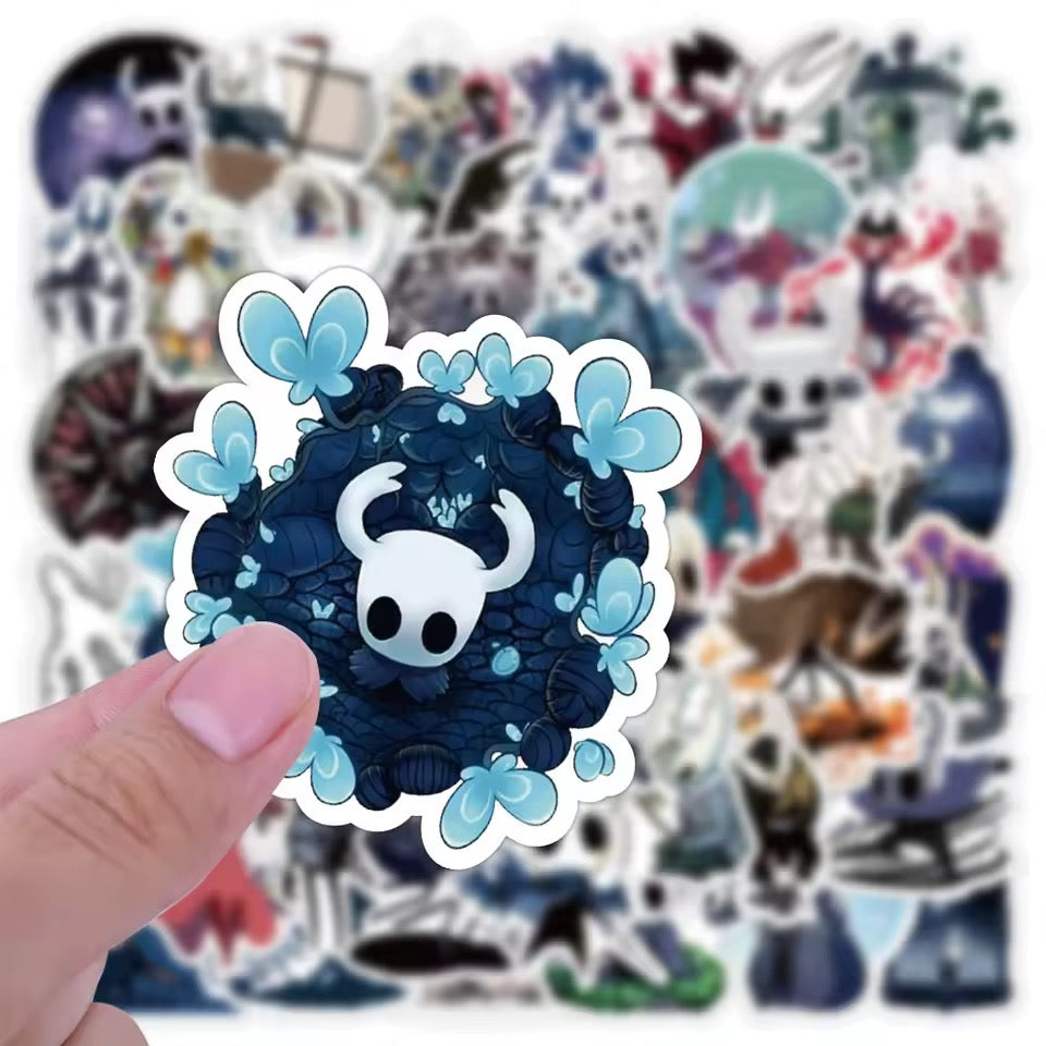Set de 50 stickers de Hollow Knight