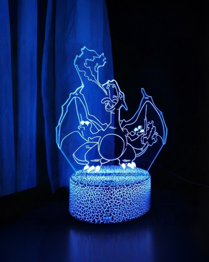 Lámpara Charizard LED
