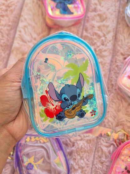 Monedero y llavero de Stitch