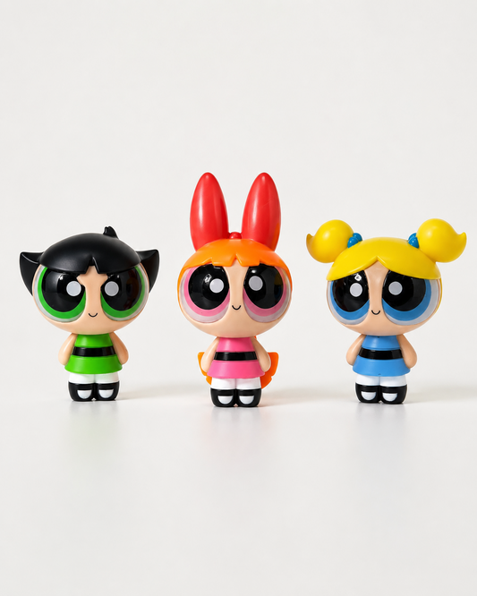 Set de figuras Chicas Superpoderosas 10-12 cm