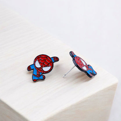 Aretes Spiderman