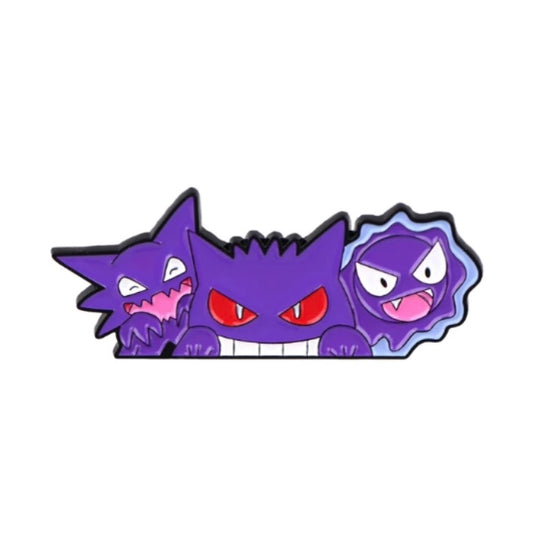 Pin Gastly, Haunter y Gengar