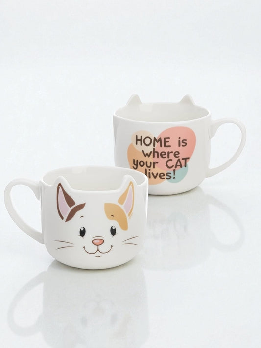 Taza cerámica gatito