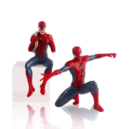 Set de 4 figuras Spiderman 7-9 cm