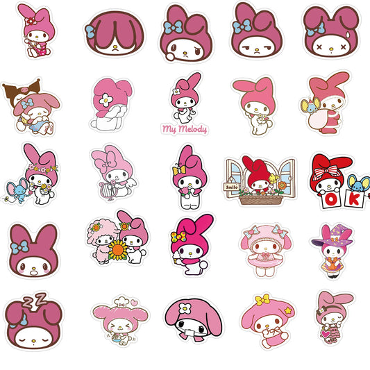 Set de 50 stickers My Melody