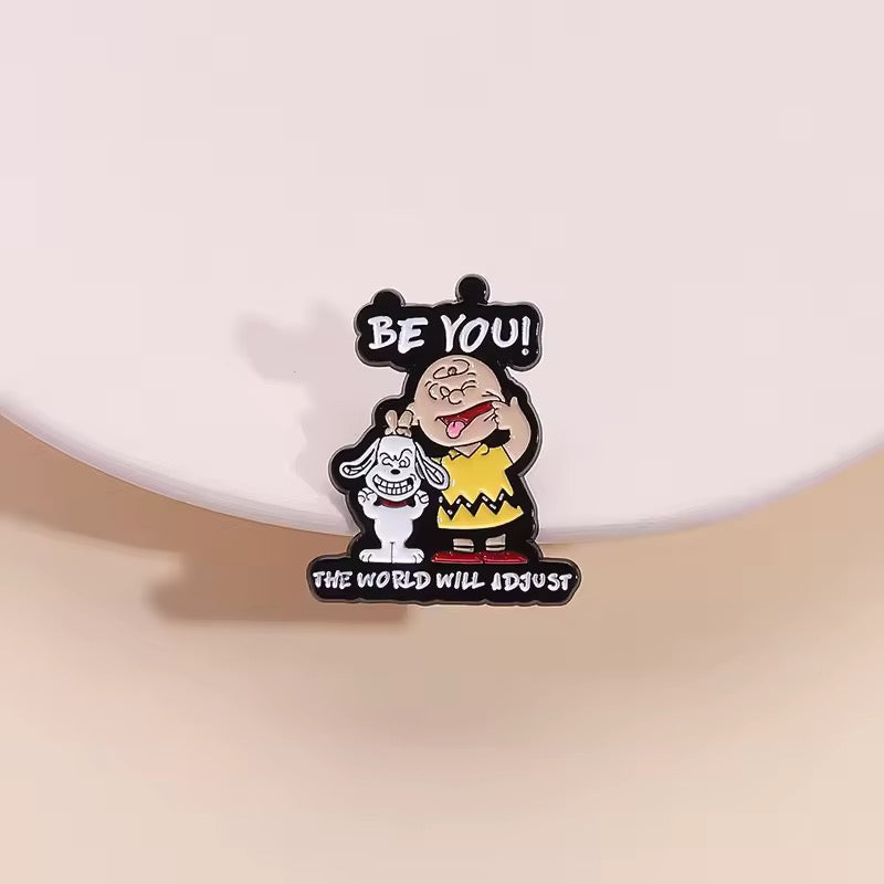 Pin Snoopy y Charlie Brown