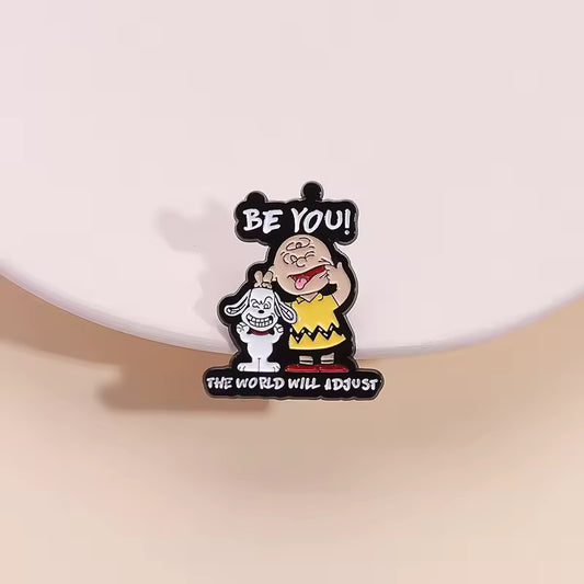 Pin Snoopy y Charlie Brown