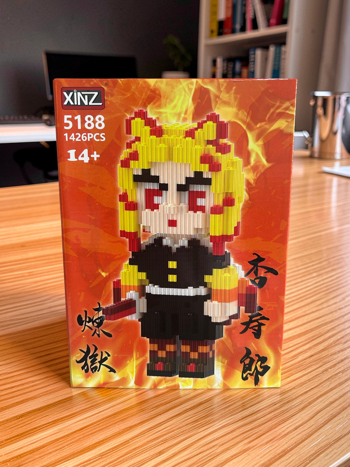 Set de bloques para armar Kyojuro Rengoku 1426 pcs