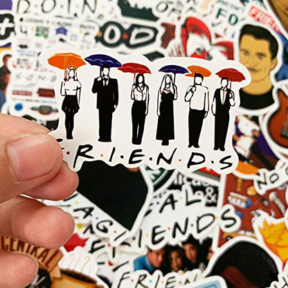 Set de 50 stickers Friends