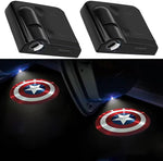 Set de 2 luces para puerta de auto Capitán América