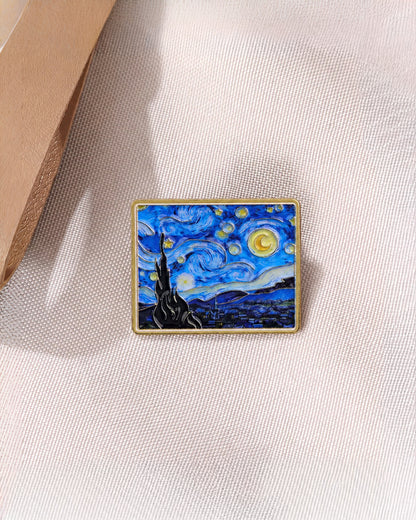 Pin Van Gogh de la Noche Estrellada