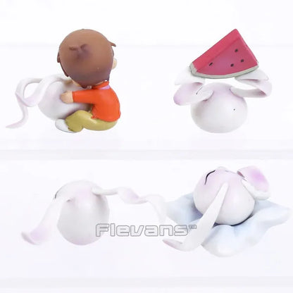 Set de 4 figuras Digimon Koromon