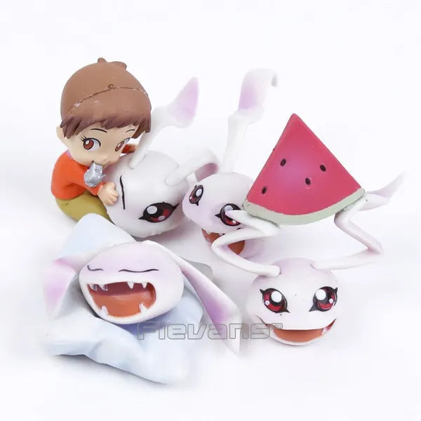 Set de 4 figuras Digimon Koromon
