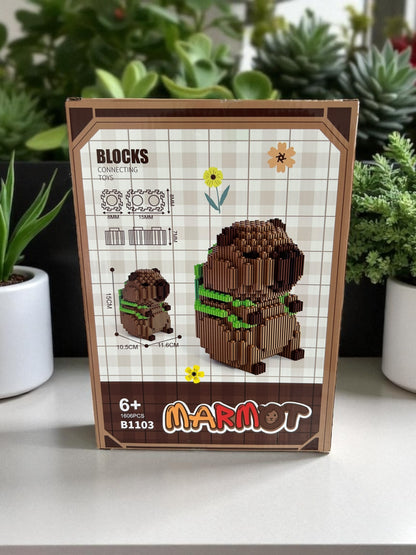 Set de bloques para armar Capibara 1606 pcs