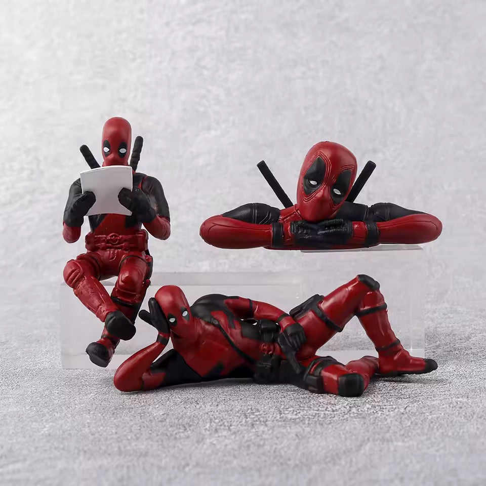 Set de 3 figuras de Deadpool
