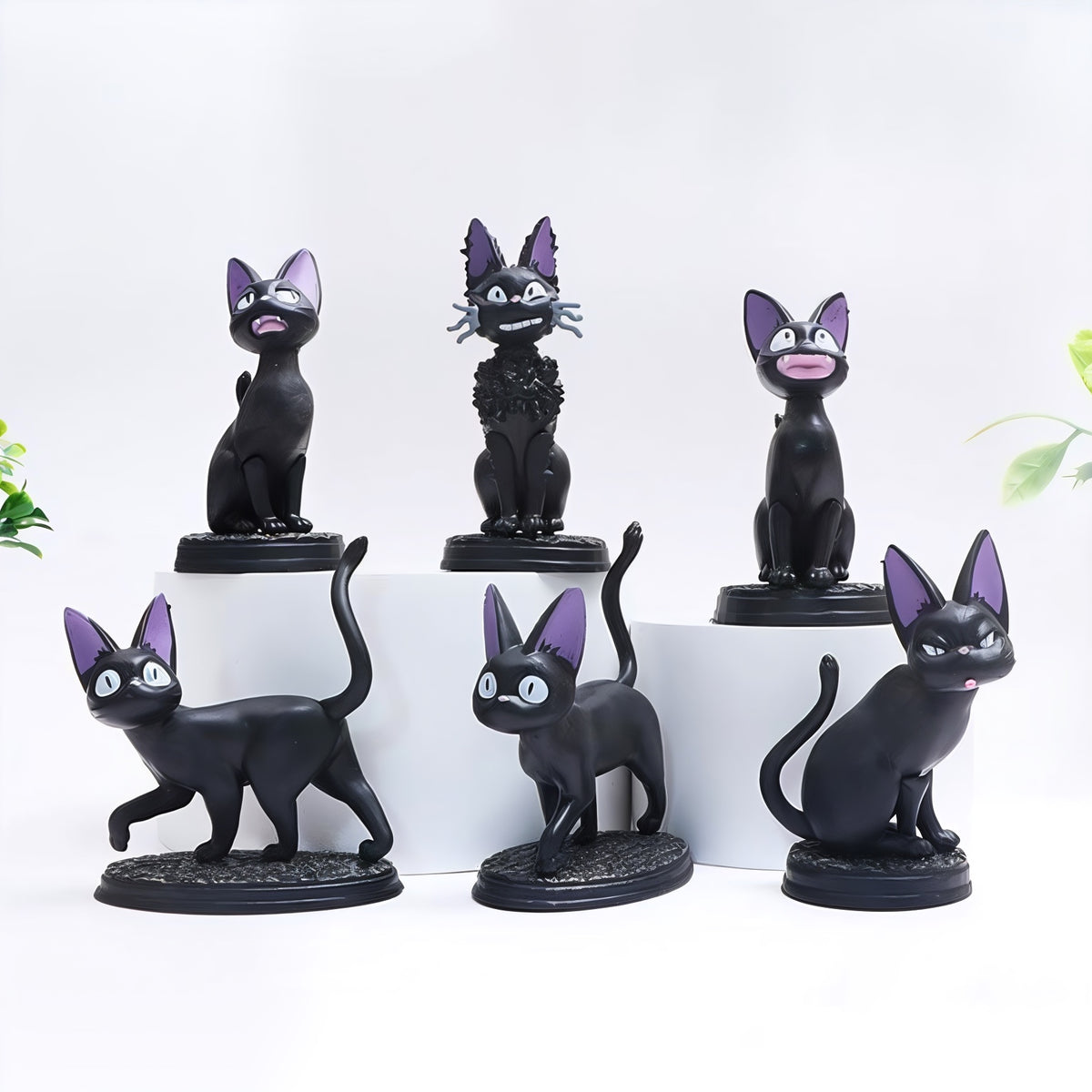 Set de 6 figuras Jiji de Kiki: Entregas a domicilio