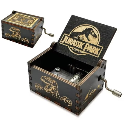 Cajita musical Jurassic Park manual