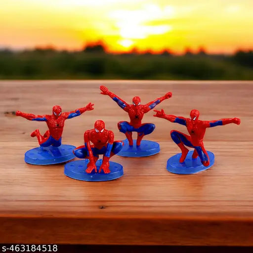 Set de 7 figuras Spiderman cake topper