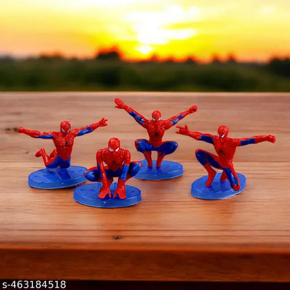 Set de 7 figuras Spiderman cake topper