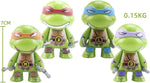 Set de 4 figuras Tortugas Ninja 7 cm