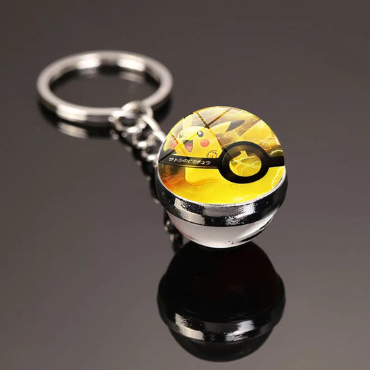 Llavero Pokeball Pikachu