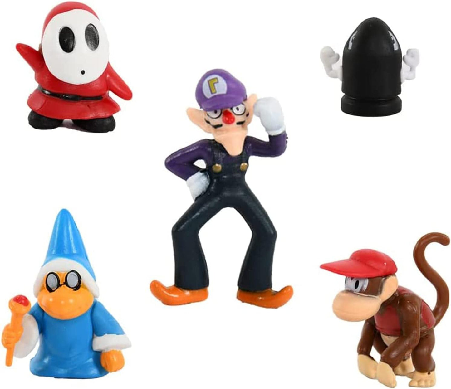 Set de 48 figuras Mario Bros 3-8 cm