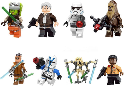 Set de 8 minifiguras de Star Wars