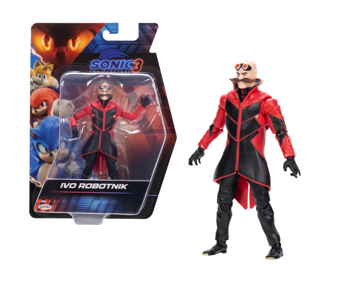 Figura original y articulada de Ivo Robotnik 13 cm