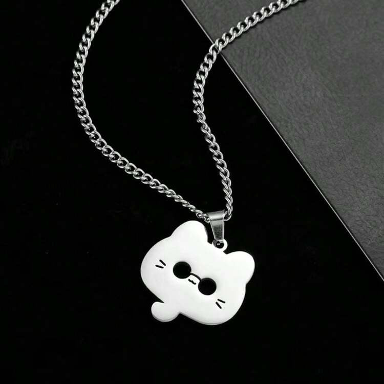 Collar Satoru Gojo acero inoxidable