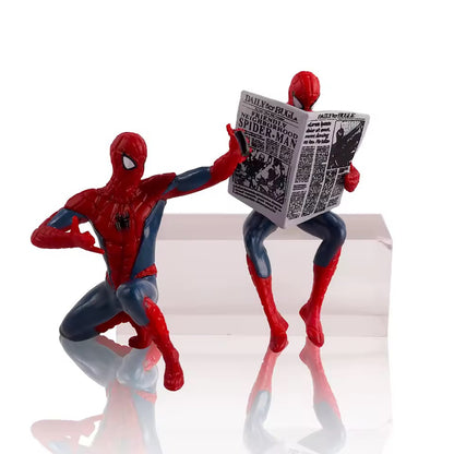 Set de 4 figuras Spiderman 7-9 cm