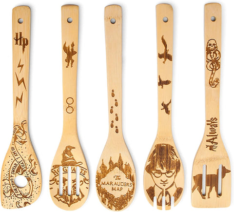 Set de 5 utensilios para cocina Harry Potter