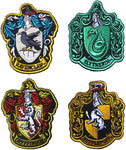 Parche bordado con velcro Slytherin 8 x 10 cm