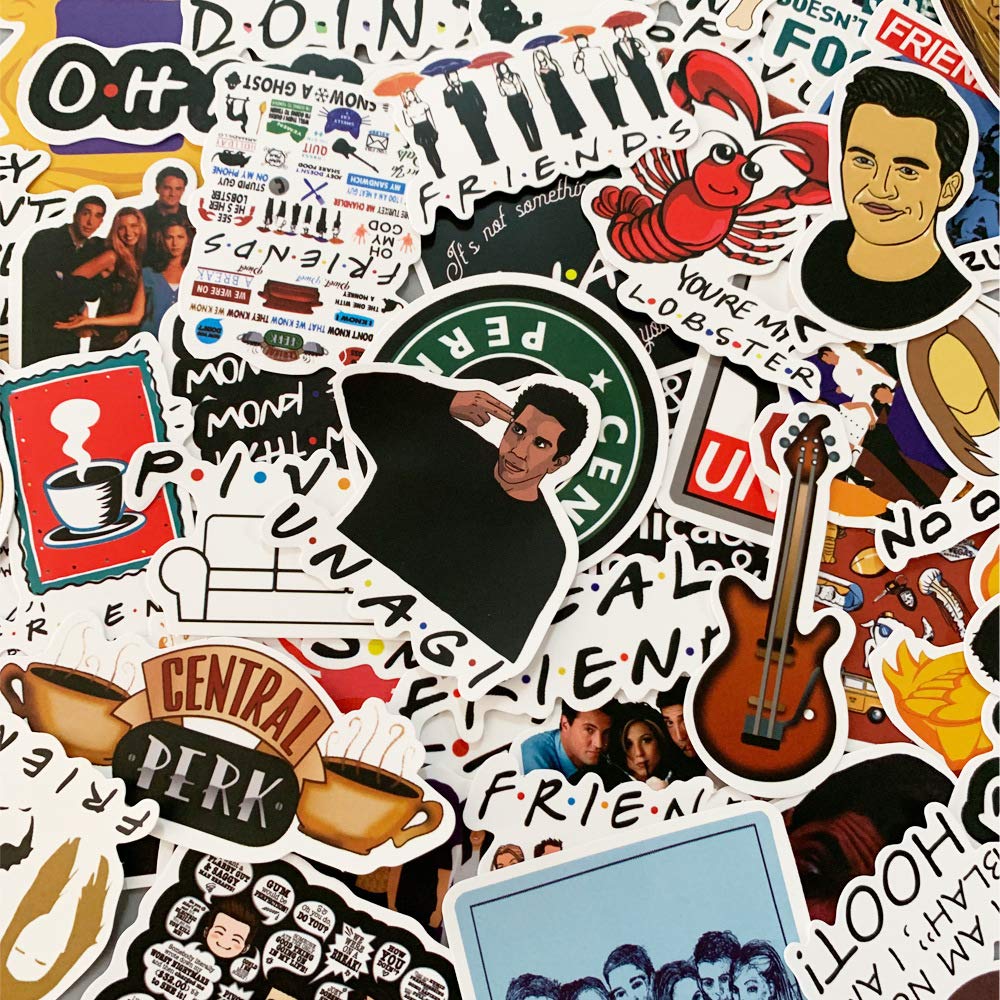 Set de 50 stickers Friends