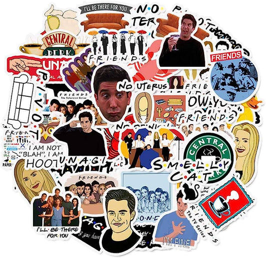 Set de 50 stickers Friends
