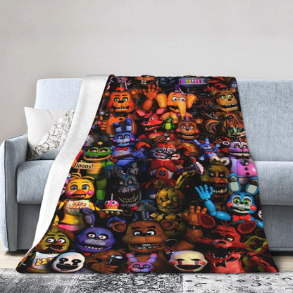 Cobija Five nights at freddy's  150 x 130 cm