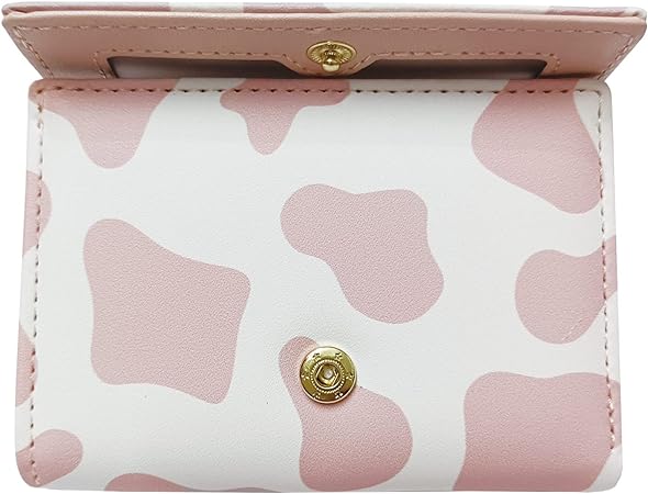 Billetera de vaquita rosa